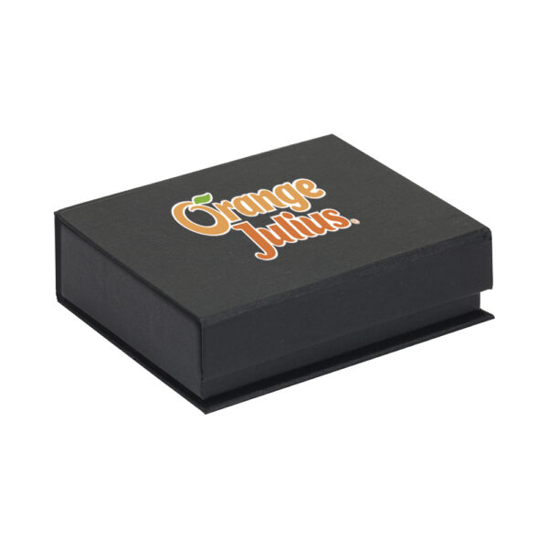 box carton gift black print